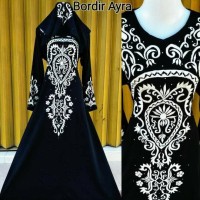 Jual Abaya bordir Ayra Murah