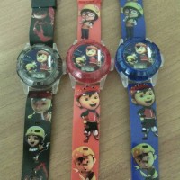 JAM TANGAN KARAKTER KARTUN UNTUK ANAK LAKI-LAKI BOBOBOY