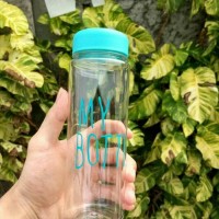 Jual Botol Bening / My Bottle Infused Water + POUCH & Bubble Wrap Murah