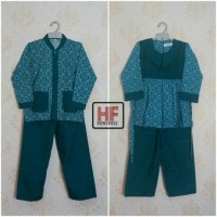 Jual Seragam Muslim Anak Tk / Baju Muslim Bebidol TK Batik Warna Tosca Murah
