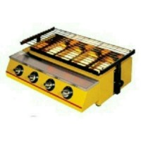 Kompor Panggangan Sosis/Sate/Daging/Otak Otak/Barbeque Getra 4 Tungku