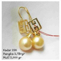 Jual anting emas mutiara air laut Murah