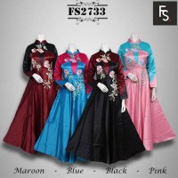 gamis pesta model terbaru longdress murah