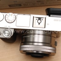 Jual ( Camera Goods ) Sony Alpha A6000 Kit PZ 16-50mm OSS Silver - Like New Murah