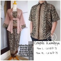 Setelan Kebaya Kutu Baru Couple Combi Milo