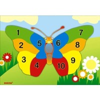 Jual Puzzle Kayu Kupu Kupu Puzzle Angka Kupu Kupu Puzzle Kayu Huruf Murah