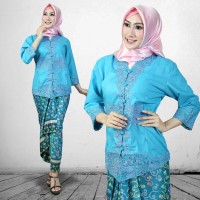Jual Stelan Kebaya Encim Blue Murah