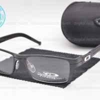 Jual Frame Kaca Mata Metal Alloy Sporty OKY OX 0405 Hitam Murah