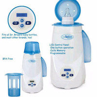 Jual Dr Brown Browns Deluxe Digital Bottle Warmer Defroster penghangat susu Murah