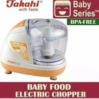 Jual TAKAHI baby food electric chopper blender bayi portable compact Murah