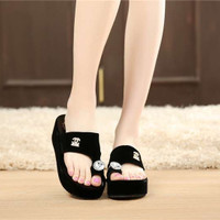 Jual SANDAL JEMPOL MR73 HITAM Murah