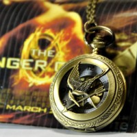Jual D7155 Kalung Jam Pocket Vintage Hunger Games KODE RR7155 Murah