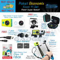 Jual Paling Laris Paket Lengkap (EKONOMIS) Xiaomi Yi Camera by Budget Gadge Murah