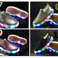Jual SEPATU ANAK LED SNEAKERS GLOSSY 21-25 KL16 MURAH Murah