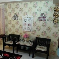 Jual DEKORASI TEMBOK RUMAH : KERTAS WALLPAPER STIKER DINDING VINTAGE KMK Murah