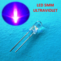 Jual UV LED Ultraviolet 5mm Lampu Cahaya Ultra Violet Purple Deteksi Uang Murah