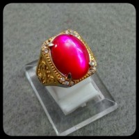 Jual CINCIN RED RUBY INDONESIA FOSIL KERANG MUTIARA SIZE KANTORAN HQ Murah