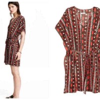 Jual H&M Batwing Ethnic Dress BIG SIZE Murah