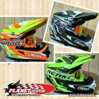 Helm Cross Cargloss fullface bukan Gm Jpx NHk