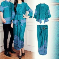 claudia rok lilit 3in1 kebaya baju couple batik