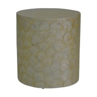 Jual Meja sofa sudut / Juliette Round End Table - Linen Murah