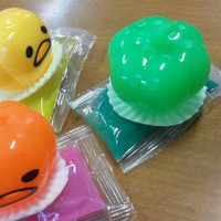 Jual Terlaris gudetama labu waluh pumpkin squishy muntah vomit mainan Murah