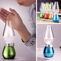 Jual JUAL Lampu Tidur Lentera Tiup LED Retro Lamps Blowing Sensor Night Murah