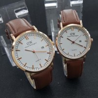 JUAL JAM TANGAN COUPLE PASANGAN DW PREMIUM DANIEL WELLINGTON ELEGANT