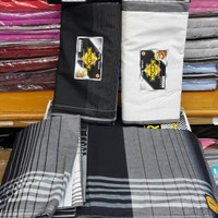 Jual Sarung Wadimor Hitam Putih / Black White Murah