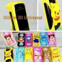 Jual Bumper HP 3D BONEKA Disney / Ring Case Kotak Karakter 3 Limited Murah