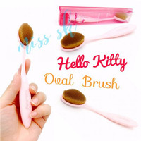 Jual HK Oval Brush (Kuas Foundation Make Up) Murah