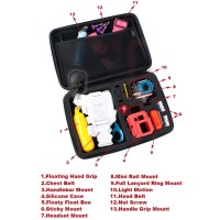 Jual TMC EVA Tas Camera Big Full Set Case GoPro Xiaomi Yi Sport Cam Kogan Murah