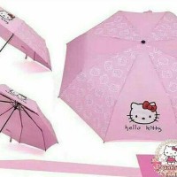 Jual Payung Lipat Hello Kitty Murah