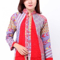 Jual Blus Batik Embos Shanghai Panjang BA6790 Murah