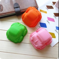 Jual Cetakan puding kue coklat silicone bentuk mobil lucu unik murah HPD005 Murah