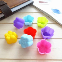 Jual Cetakan puding kue coklat silikon silicone plum blossom murah - HPD006 Murah