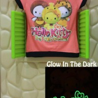 Jual Kaos / Baju Anak Glow In The Dark Hello Kitty BCD Salem Murah