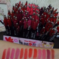 Jual KISS BEAUTY lipstick BB SUPER MATTE 3D Volume 2559 Murah