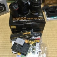 Jual Nikon DSLR D5500 18-105 vr kit Murah