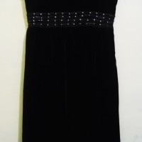 Jual Dress Hitam/ Black Dress/ Midi dress hitam murah/ preloved Murah