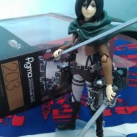 Jual Figma Mikasa Ori Action Figure Attack on Titan Murah