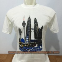 SOUVENIR KAOS NEGARA MALAYSIA WISATA KUALA LUMPUR