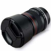 Jual Lensa Kamera Telephoto Medium Manual 85mm F 1.8 untuk Nikon Black Murah