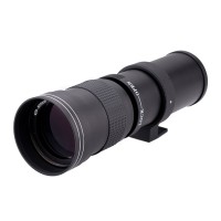 Jual Lensa Kamera Telephoto Manual 420800mm f 8.316 TMount Black Murah