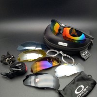 Kacamata Oakley Quantum Black Kacamata Sepeda Pria Polarized Murah