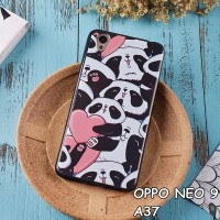 Jual OP4434 FOR OPPO NEO 9A37 SOFT CASE CUTE PANDA LOVE CASING KODE Bimb49 Murah