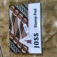 Jual Stamp Pad/Bak Stempel JOSS batik warna ungu violet Murah