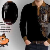 Jual POLO BATIK ATTACK ON TITAN Murah
