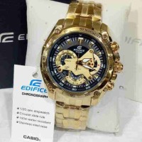 Jual CASIO EDIFICE EF 550 GOLD BLACK DIAL Murah