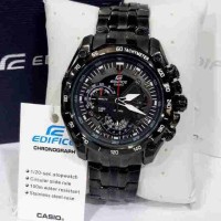 Jual CASIO EDIFICE EF 550 BLACK Murah